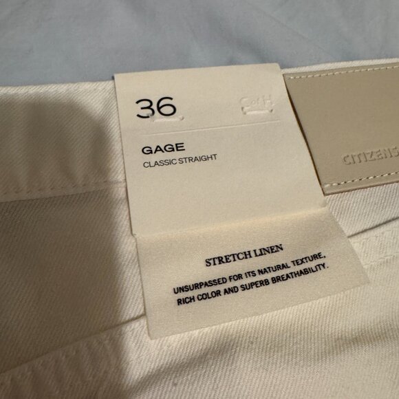 Slim, White Pants from Citizens of Humanity - Picture 6 of 7